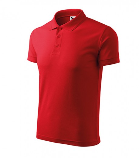 PIQUE POLO 203 cervena